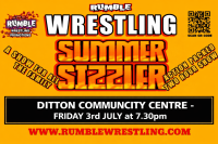 Rumble Wrestling Summer Sizzler comes to Ditton 
